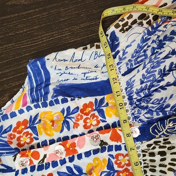 Farm Rio Wild Brazil Midi Dress Tropical Small - Picture 8 of 12